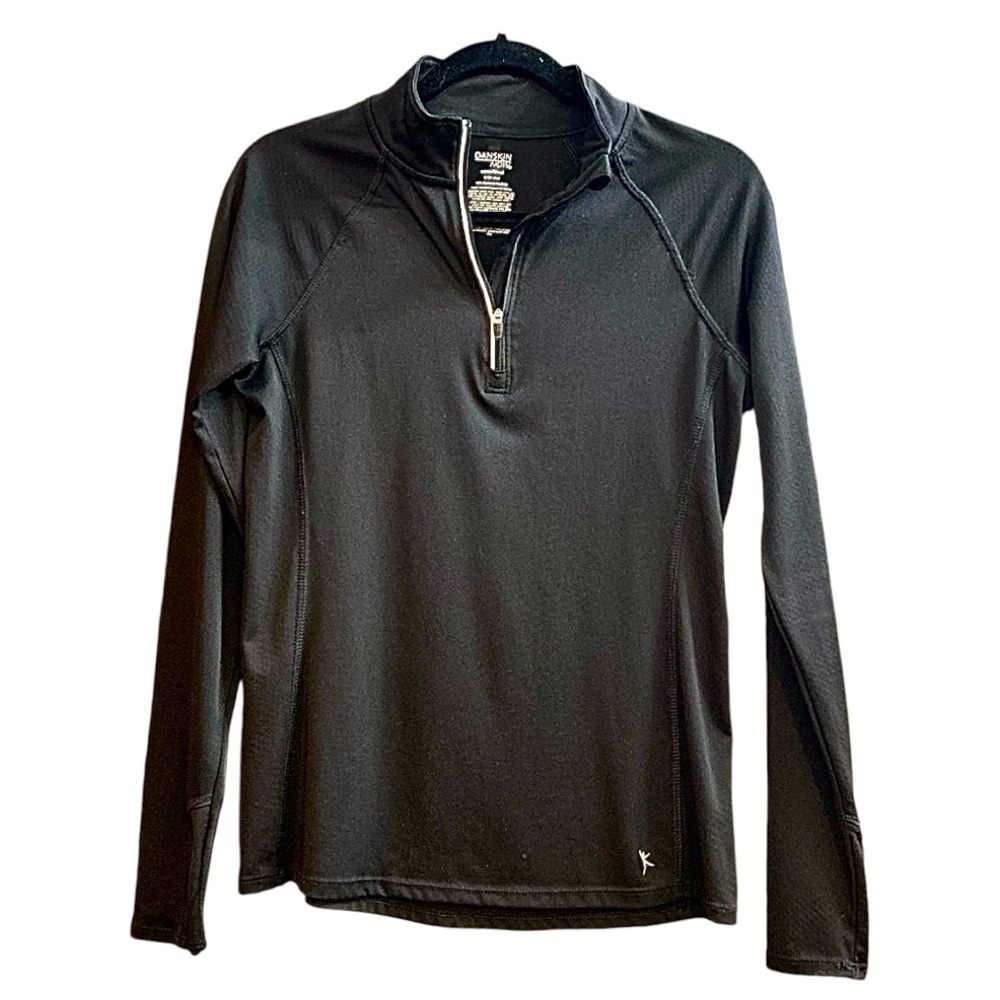 Danskin zip up long sleeved top